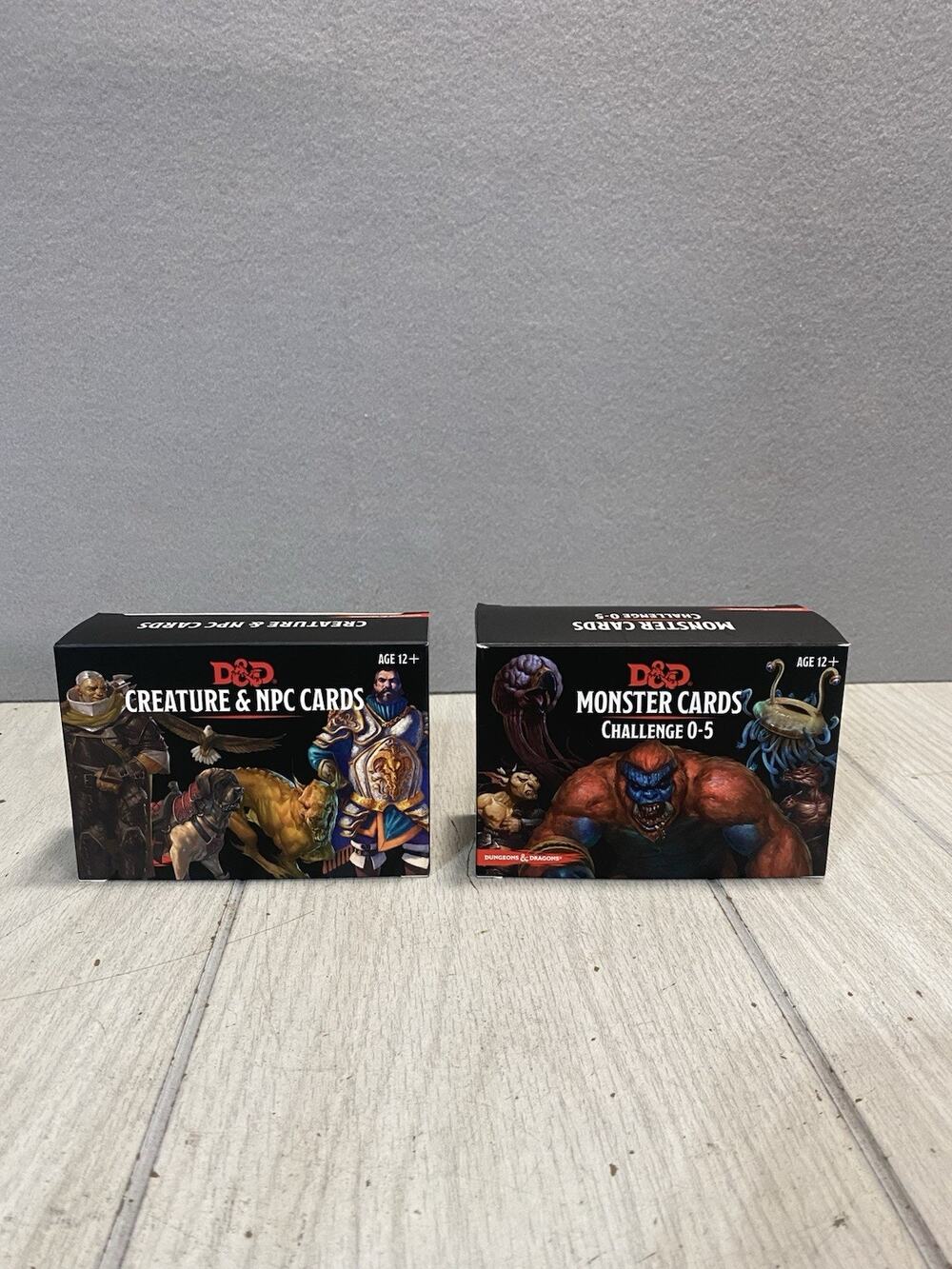 D&D Dungeons & Dragons: Monster Cards + Creature & NPC Cards